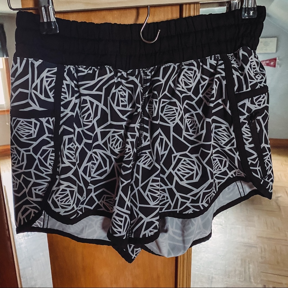 Lululemon track short III, 4” seam, size 4